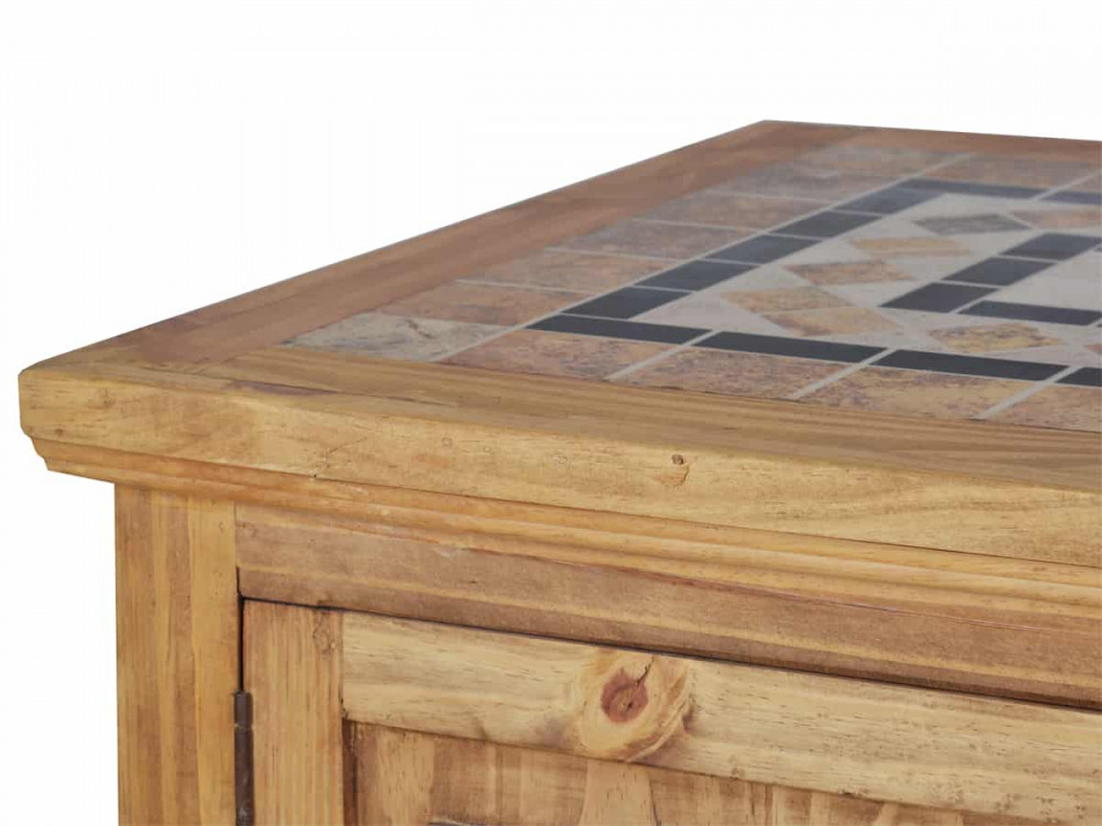 Küchenmodul Mexico Möbel Landhaus Pinie Honig