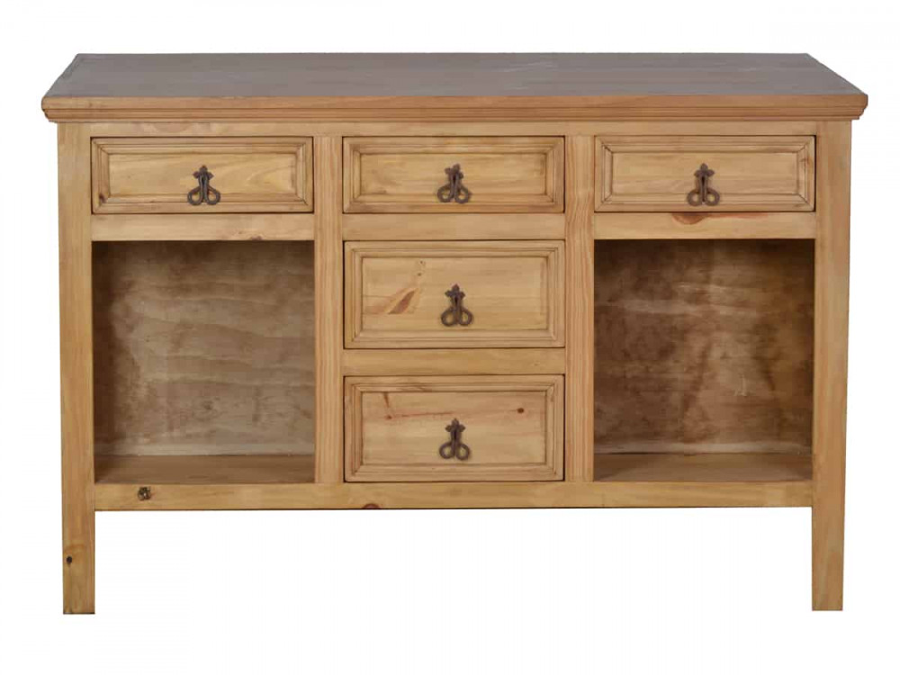 Küchenmodul Mexico Möbel Landhaus Pinie Honig