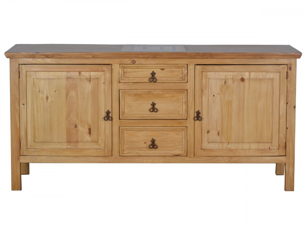 Küchenmodul Mexico Möbel Landhaus Pinie Honig