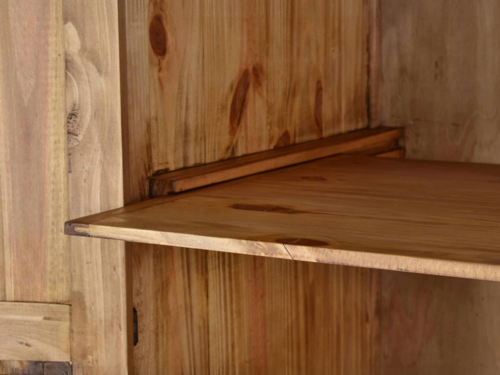 Schrank Mexico Möbel Landhaus Massivholz Pinie Honig