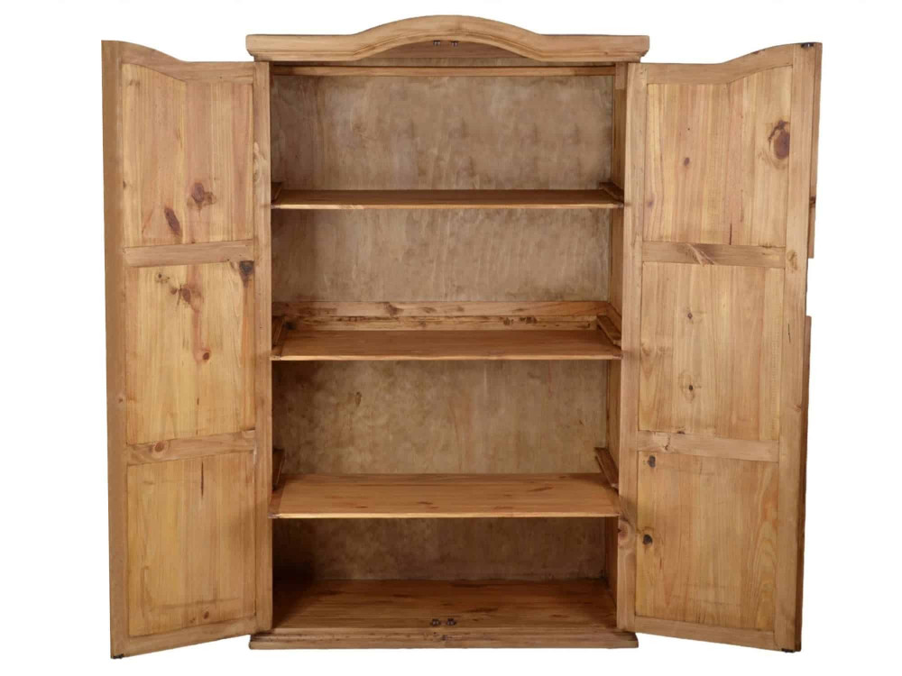 Schrank Mexico Möbel Landhaus Massivholz Pinie Honig