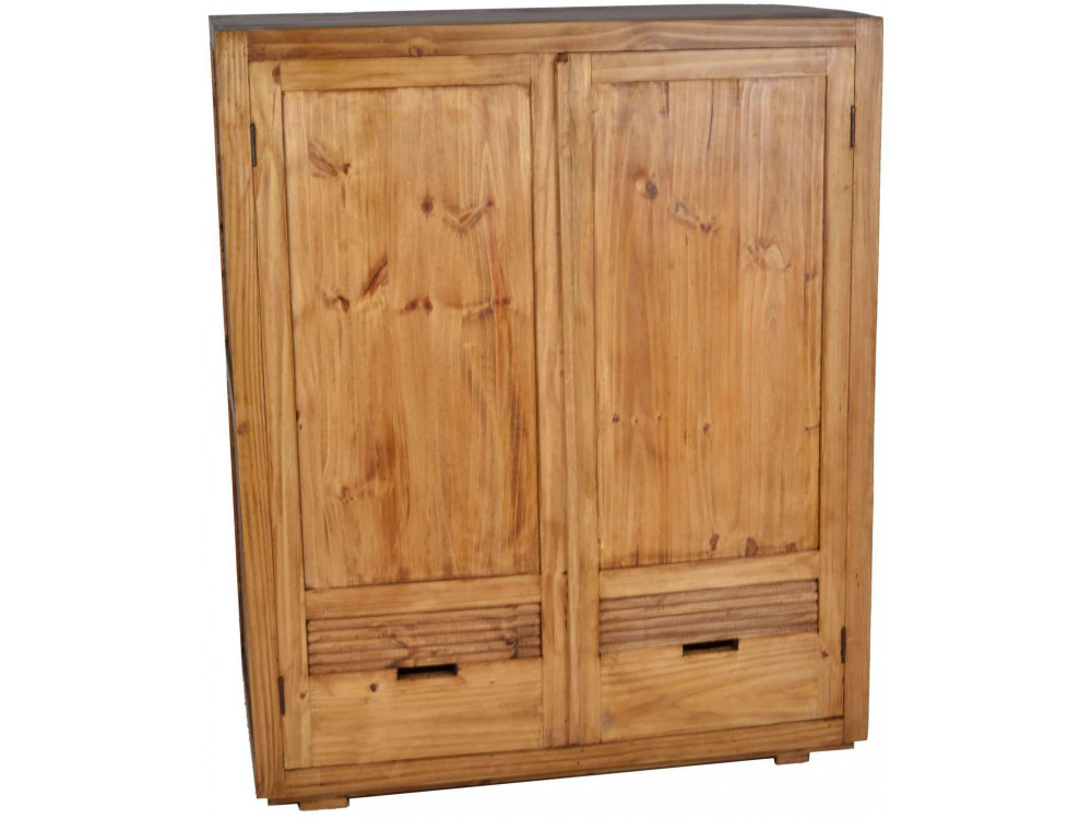 Schrank Mexico Möbel Landhaus Pinie Honig