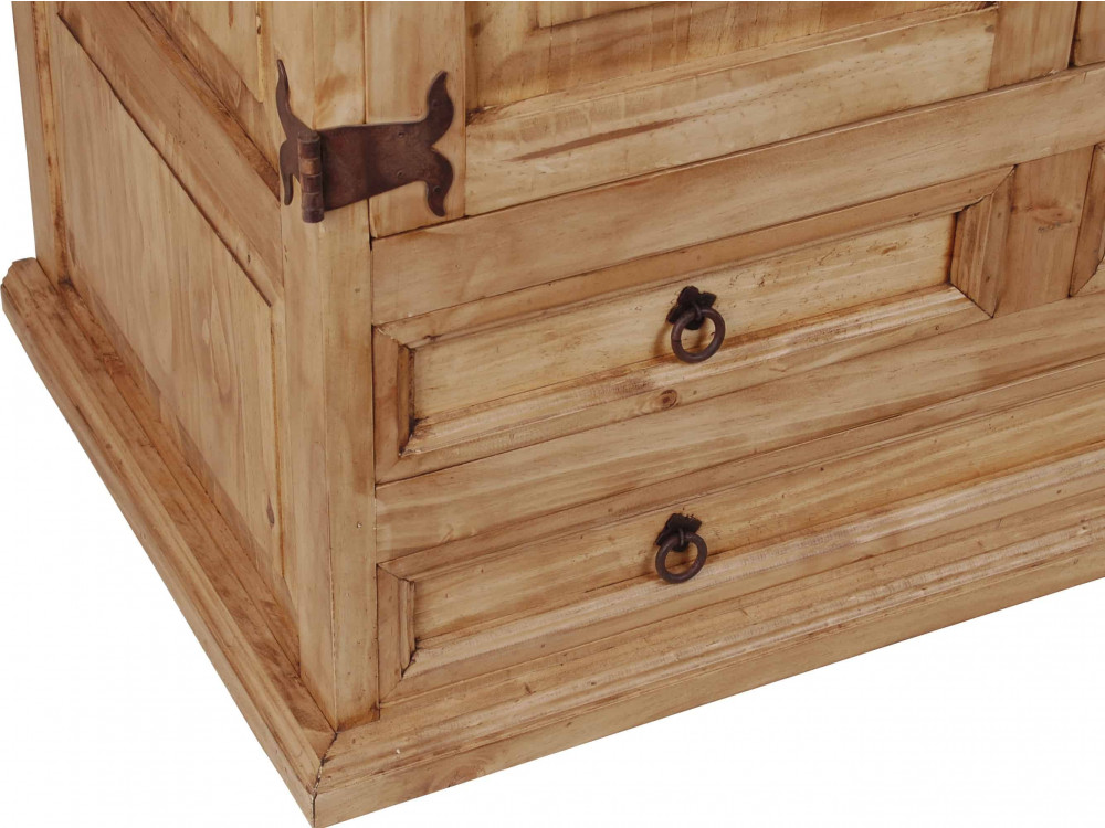 Schrank Mexico Möbel Landhaus Pinie Honig