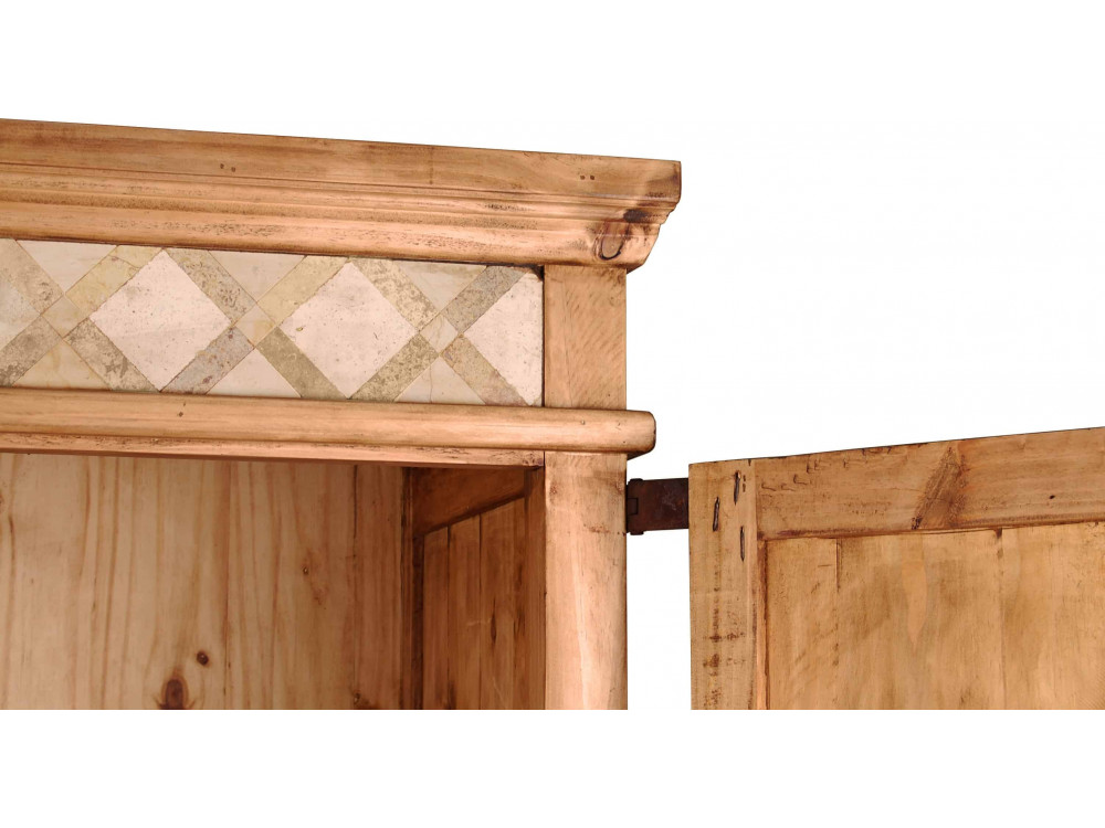 Schrank Mexico Möbel Landhaus Pinie Honig