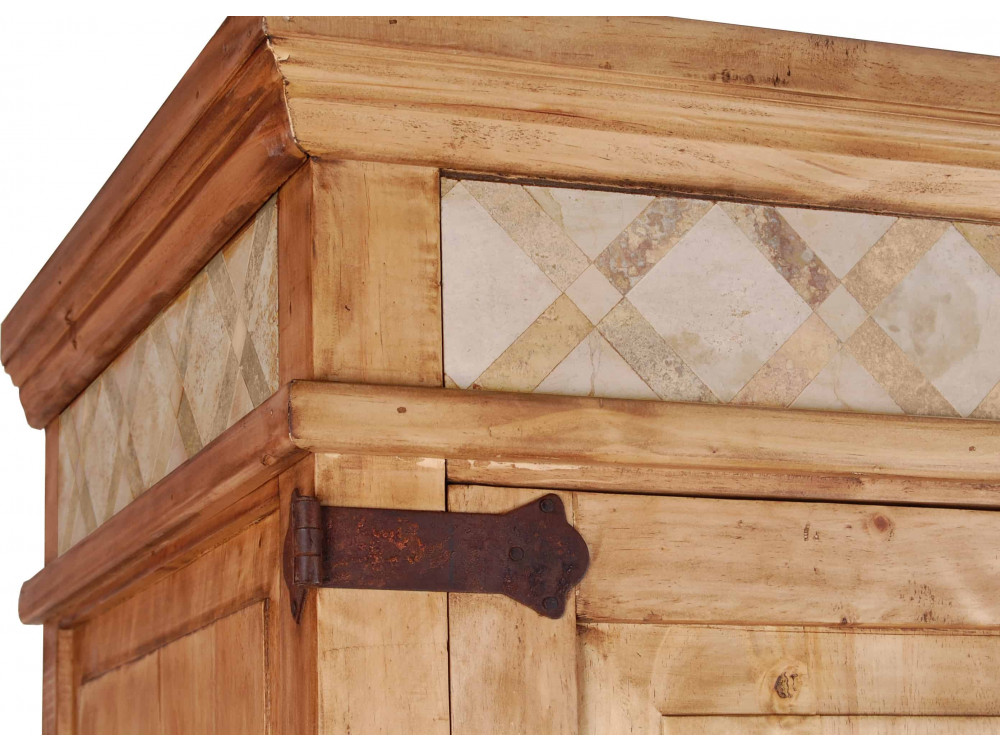 Schrank Mexico Möbel Landhaus Pinie Honig