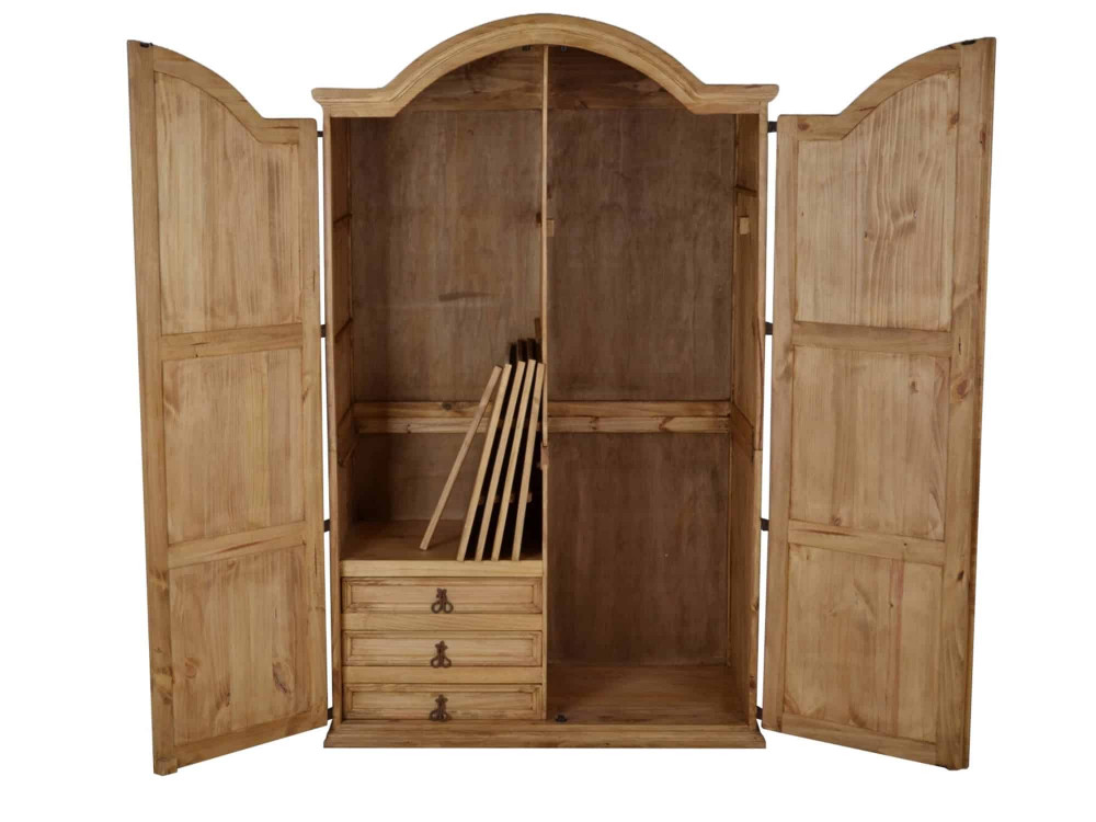 Schrank Mexico Möbel Landhaus Pinie Honig