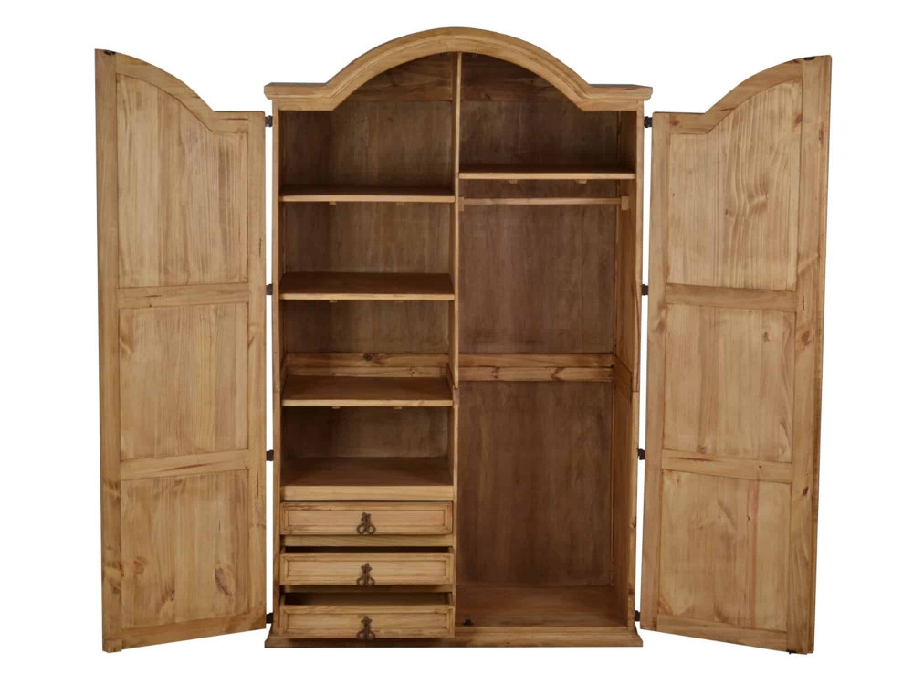 Schrank Mexico Möbel Landhaus Pinie Honig