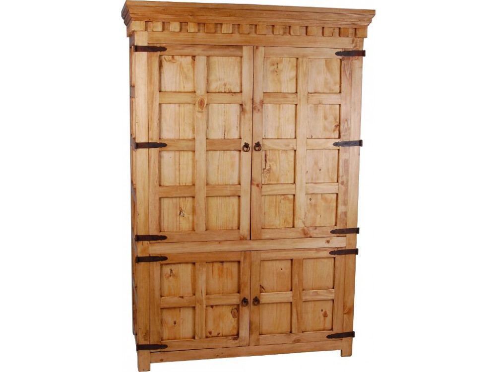 Schrank Mexico Möbel Landhaus Pinie Honig