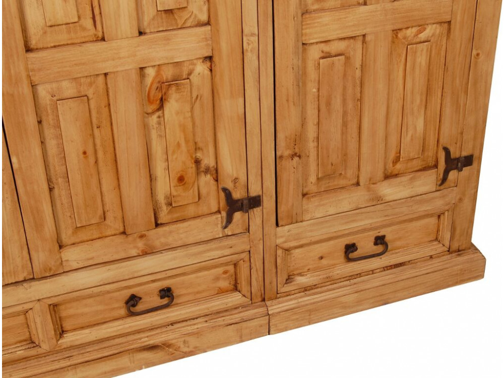 Schrank Mexico Möbel Landhaus Pinie Honig