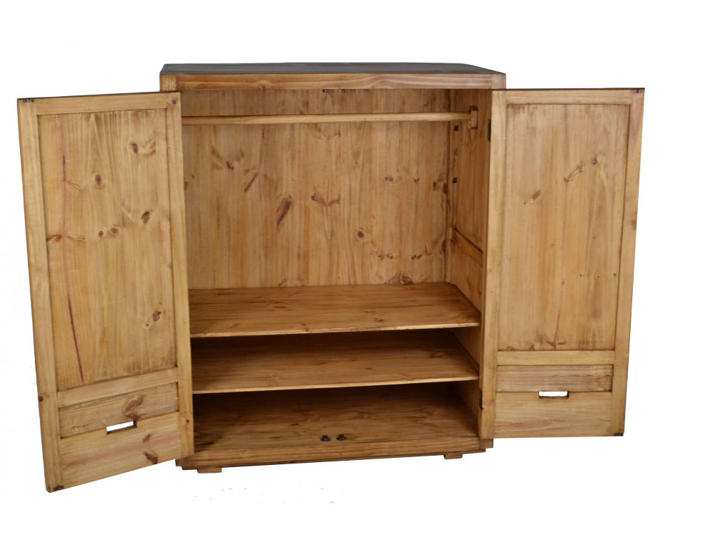 Schrank Mexico Möbel Landhaus Pinie Honig