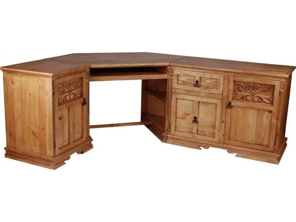 Schreibtisch Mexico Möbel Landhaus Pinie Honig