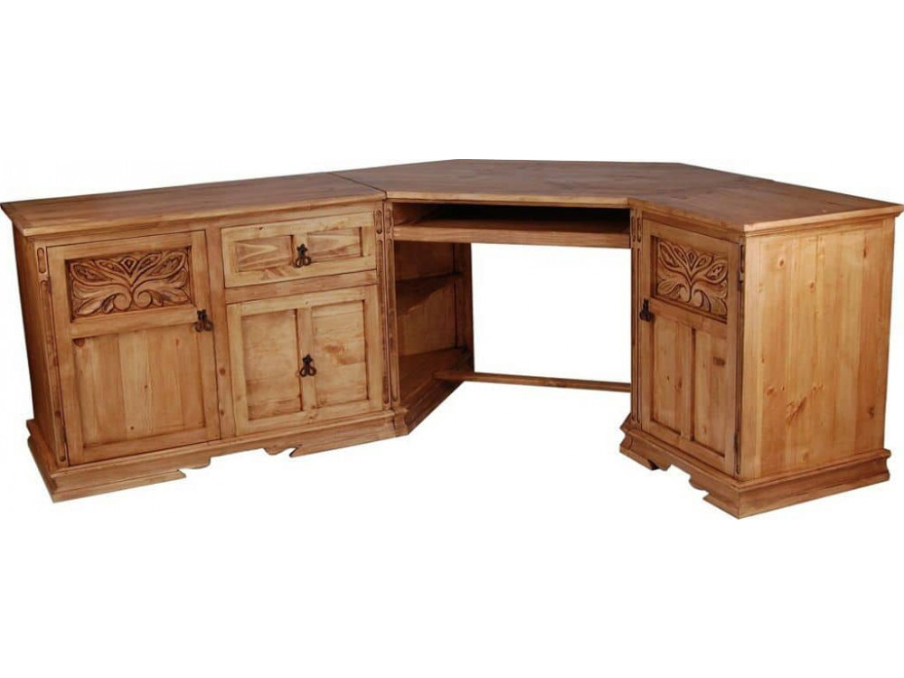 Schreibtisch Mexico Möbel Landhaus Pinie Honig