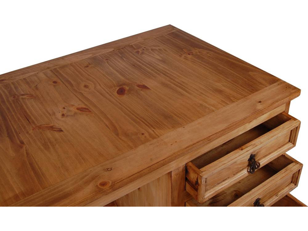 Schreibtisch Mexico Möbel Landhaus Pinie Honig