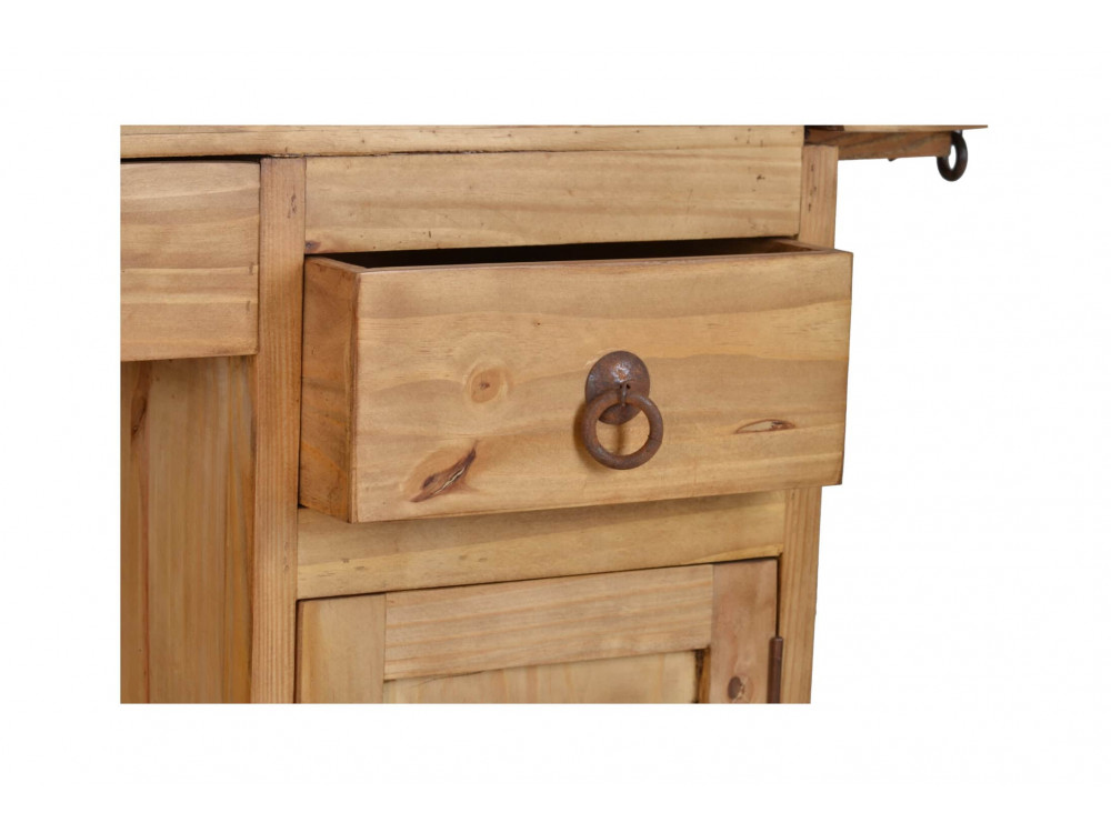 Sekretär Mexico Möbel Landhaus Pinie Honig