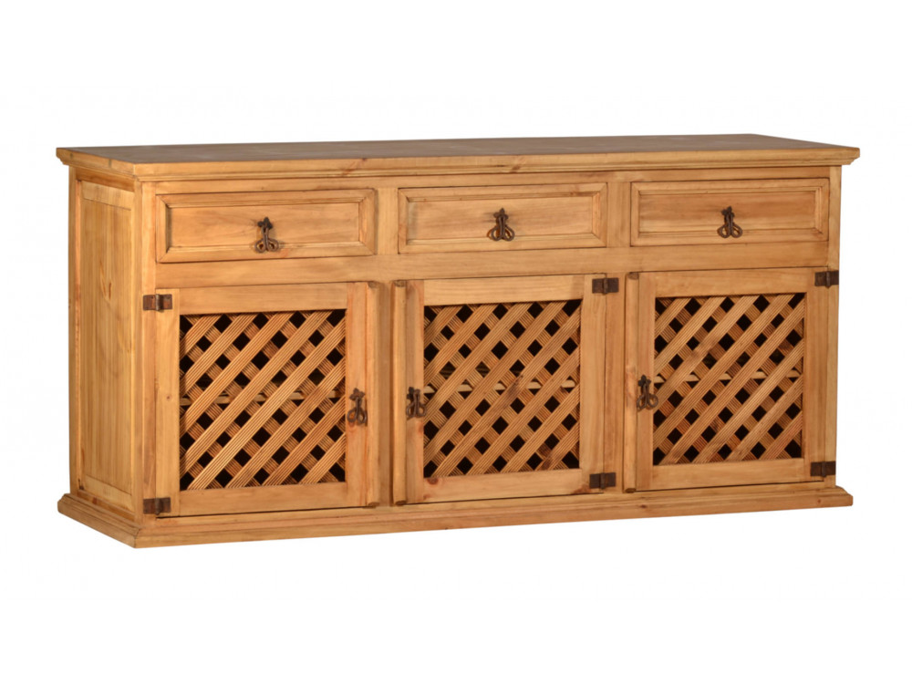 Sideboard Mexico Möbel Landhaus Pinie Honig