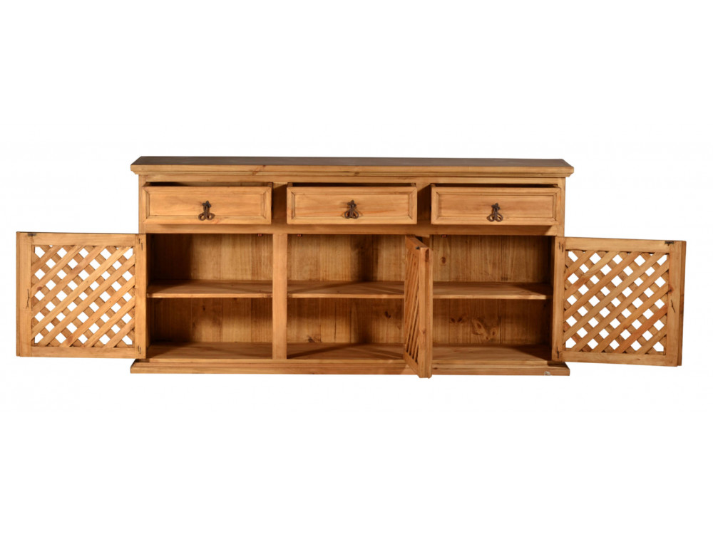 Sideboard Mexico Möbel Landhaus Pinie Honig