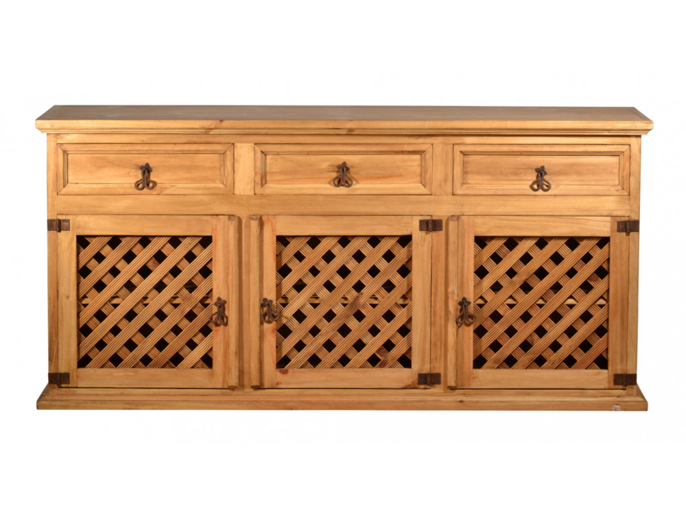 Sideboard Mexico Möbel Landhaus Pinie Honig