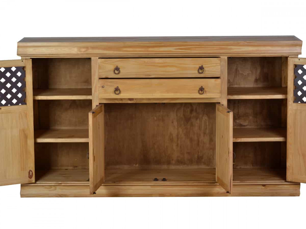 Sideboard Mexico Möbel Landhaus Pinie Honig