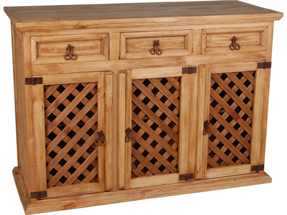 Sideboard Mexico Möbel Landhaus Pinie Honig