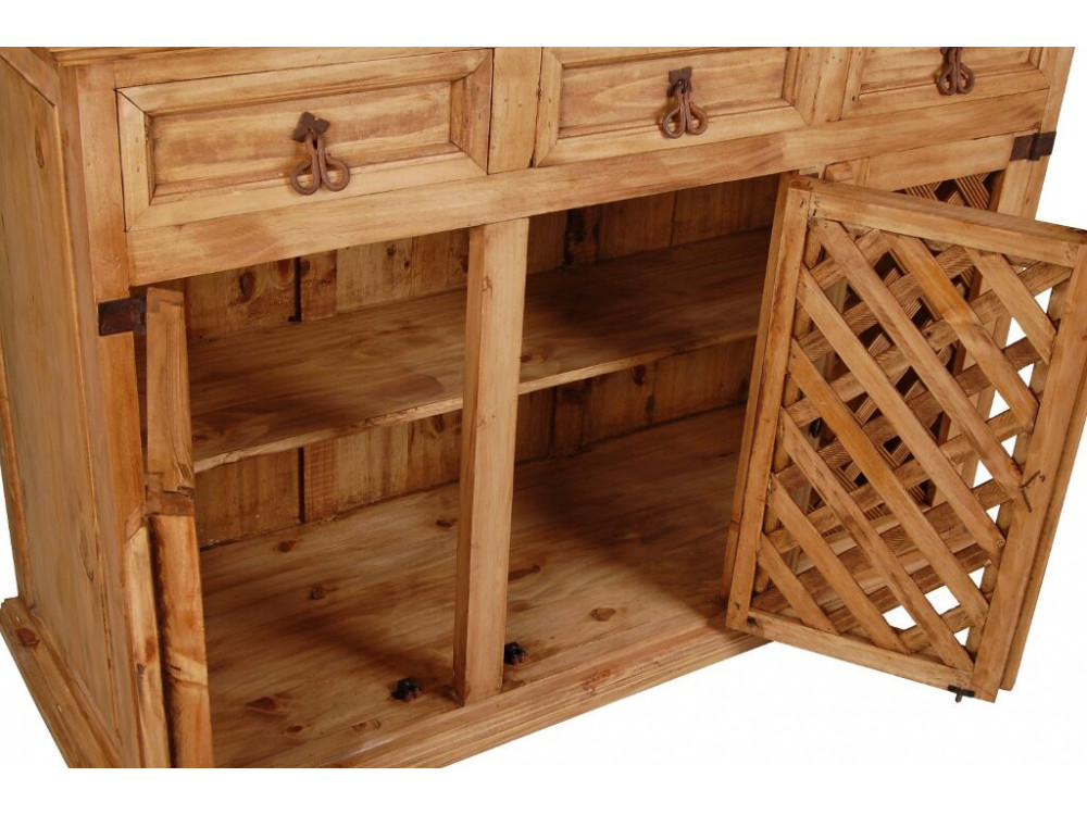 Sideboard Mexico Möbel Landhaus Pinie Honig