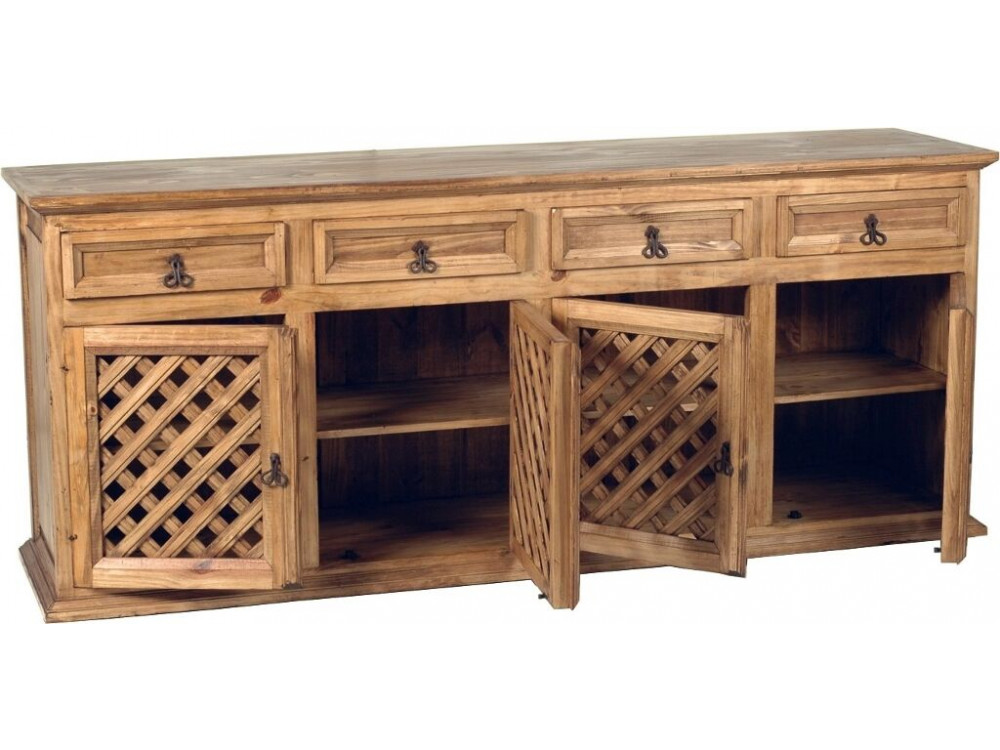 Sideboard Mexico Möbel Landhaus Pinie Honig