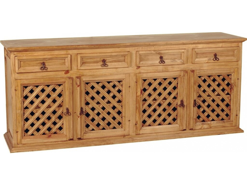 Sideboard Mexico Möbel Landhaus Pinie Honig