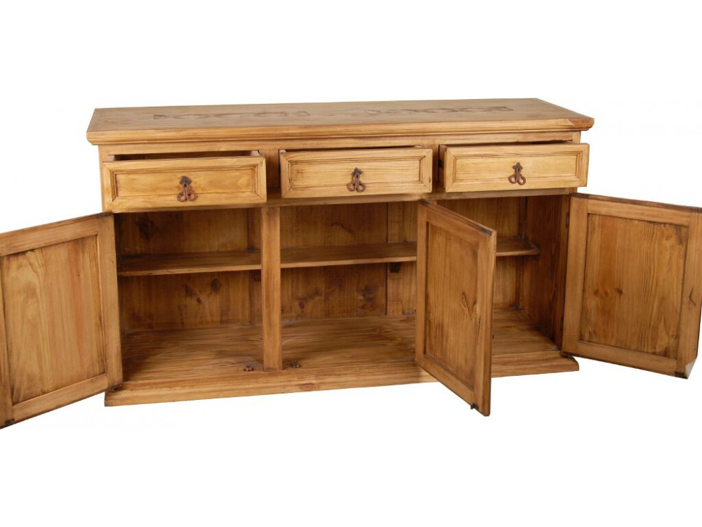 Sideboard Mexico Möbel Landhaus Pinie Honig