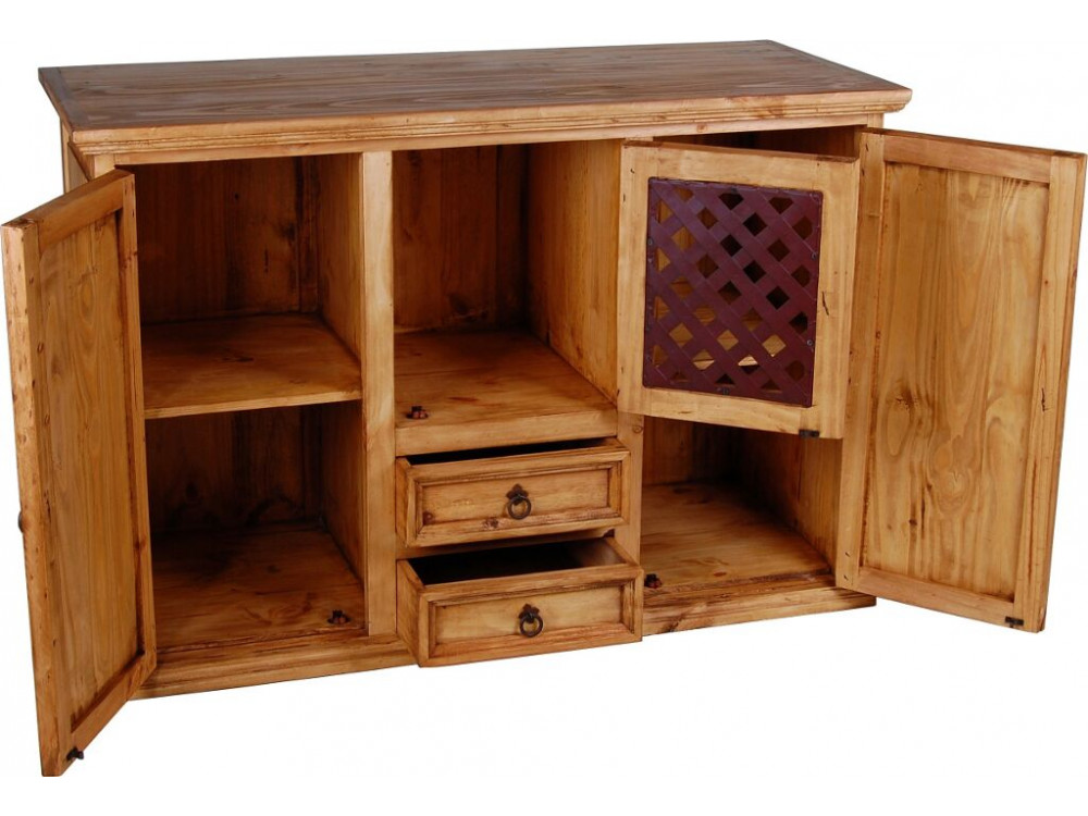 Sideboard Mexico Möbel Landhaus Pinie Honig