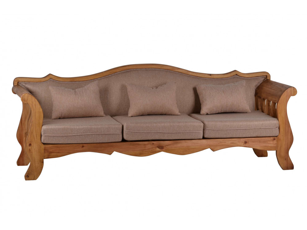 Sofa Mexico Möbel Landhaus Massivholz Pinie Honig