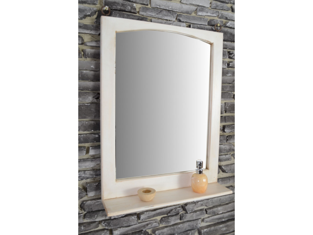 Spiegel Mexico Möbel Landhaus Pinie Weiß