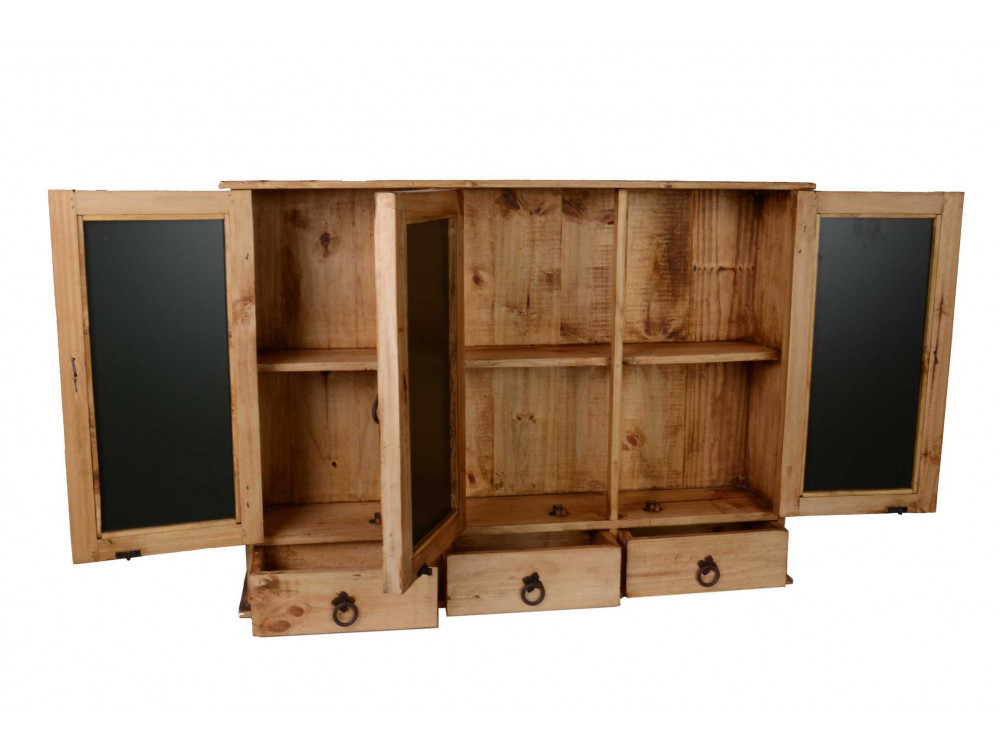 Spiegelschrank Mexico Möbel Landhaus Pinie Honig