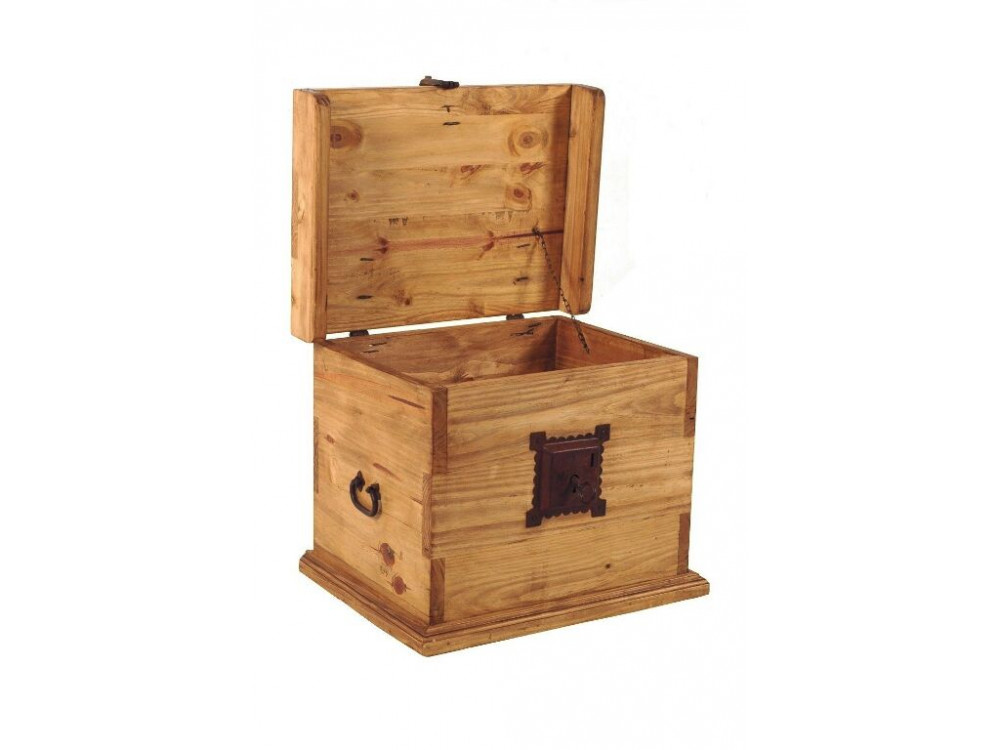 Truhe Mexico Möbel Landhaus Pinie Honig