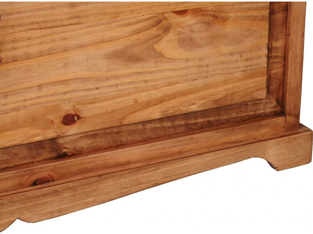 Truhe Mexico Möbel Landhaus Pinie Honig