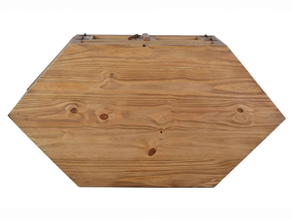 TV-Kommode Mexico Möbel Landhaus Glas Massivholz Pinie Honig