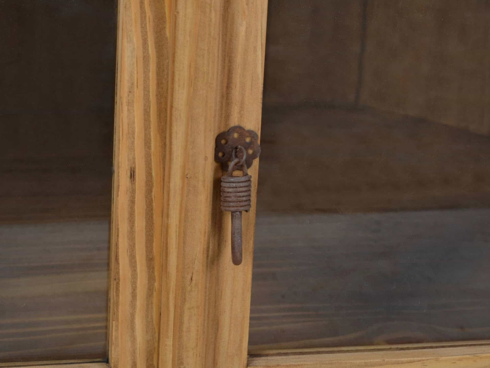 TV-Kommode Mexico Möbel Landhaus Glas Massivholz Pinie Honig