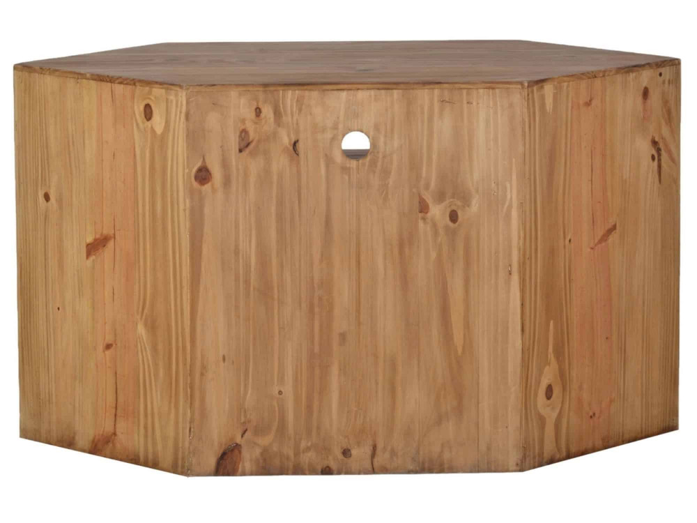 TV-Kommode Mexico Möbel Landhaus Glas Massivholz Pinie Honig