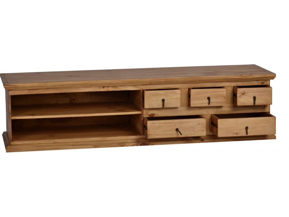 TV-Kommode Mexico Möbel Landhaus Pinie Honig