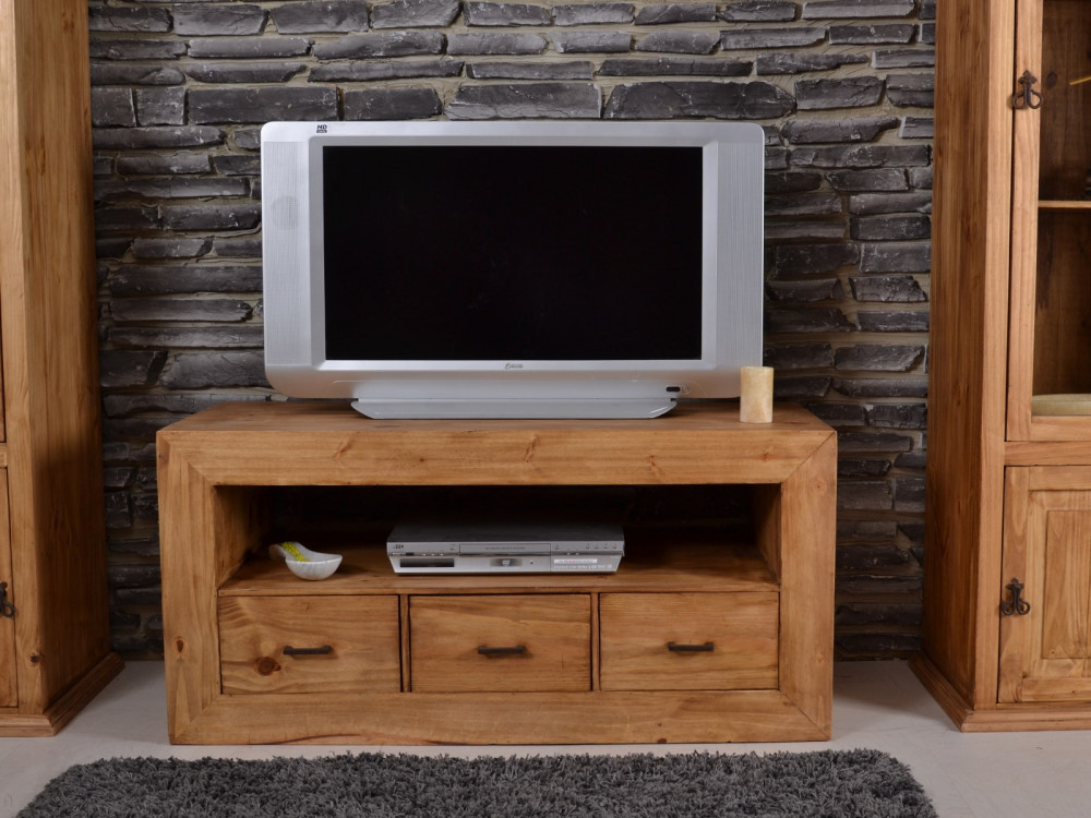 TV-Kommode Mexico Möbel Landhaus Pinie Honig