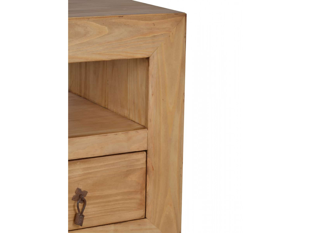 TV-Kommode Mexico Möbel Landhaus Pinie Honig