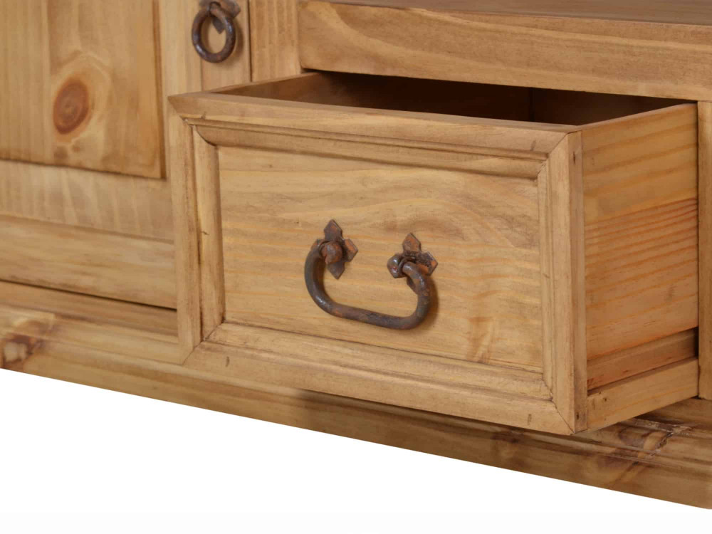 TV-Kommode Mexico Möbel Landhaus Pinie Honig