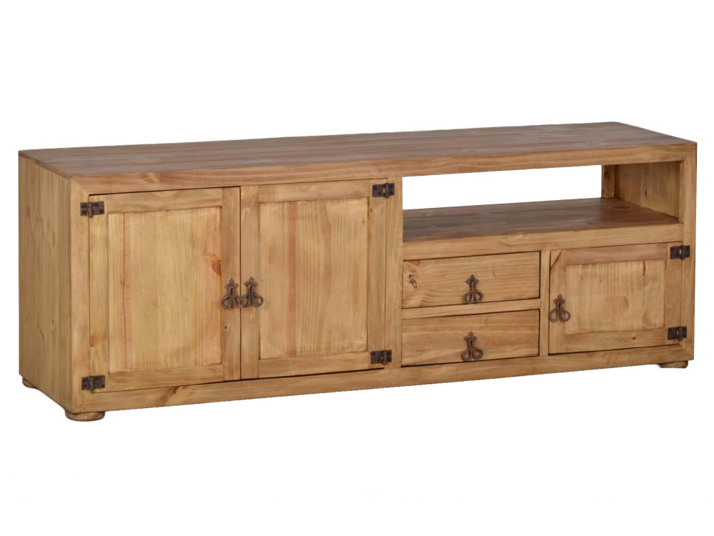 TV-Kommode Mexico Möbel Landhaus Pinie Honig