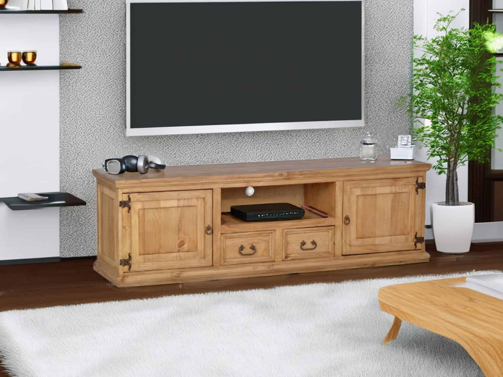 TV-Kommode Mexico Möbel Landhaus Pinie Honig