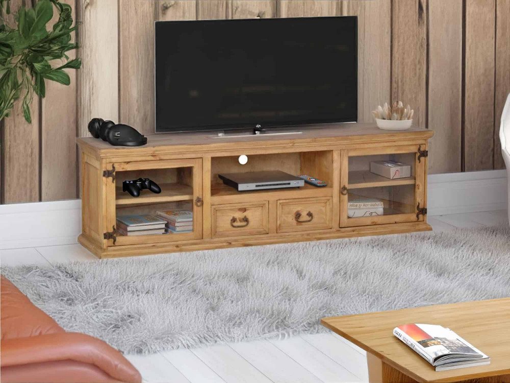 TV-Kommode Mexico Möbel Landhaus Pinie Honig