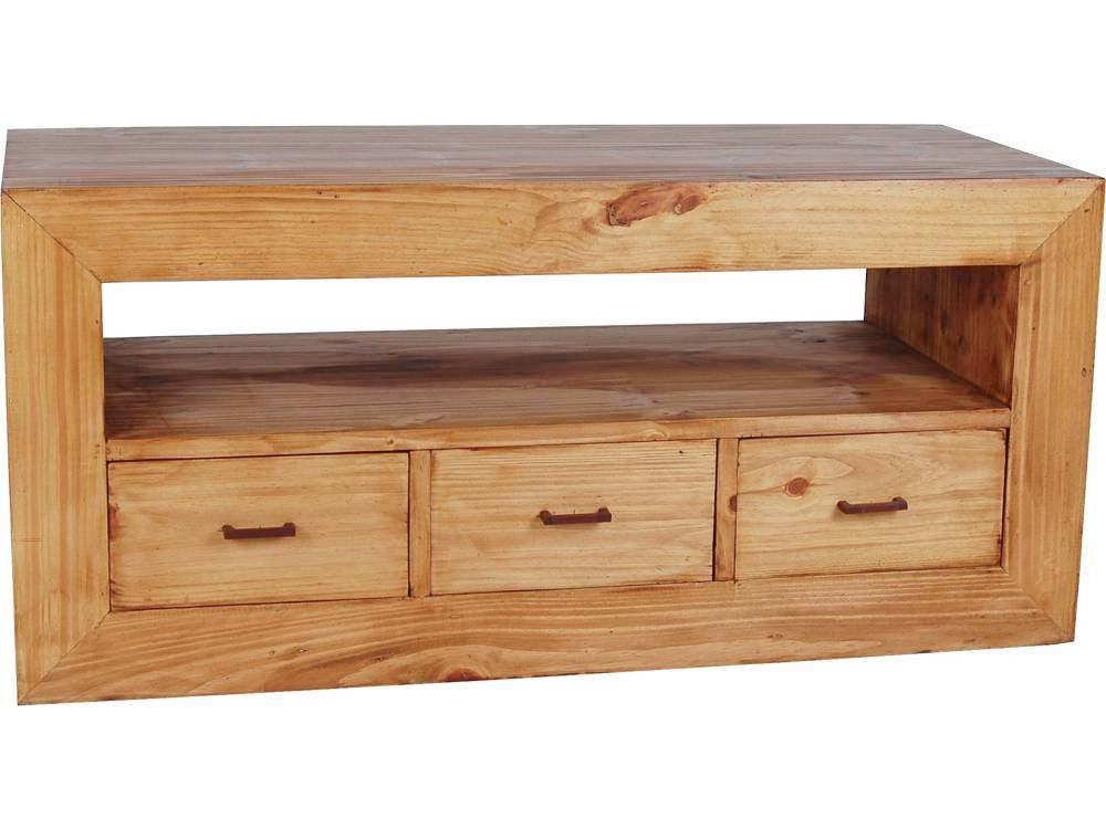 TV-Kommode Mexico Möbel Landhaus Pinie Honig