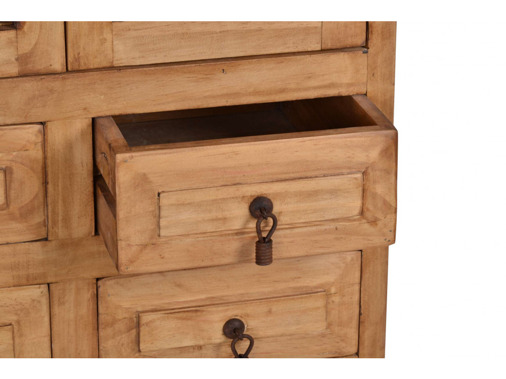 Vitrine Mexico Möbel Landhaus Pinie Honig