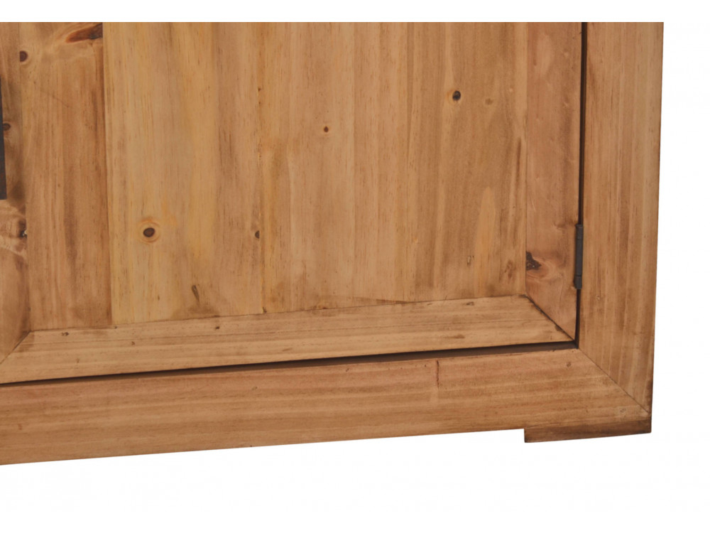 Vitrine Mexico Möbel Landhaus Pinie Honig