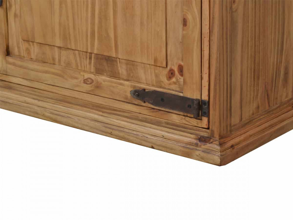 Vitrine Mexico Möbel Landhaus Pinie Honig