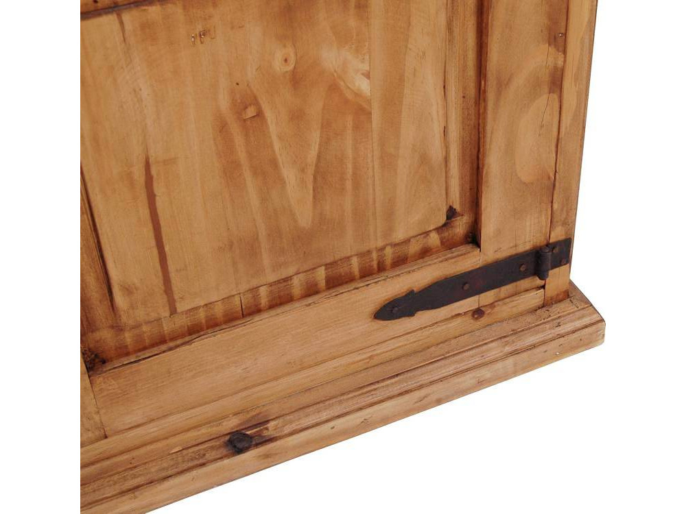 Vitrine Mexico Möbel Landhaus Pinie Honig