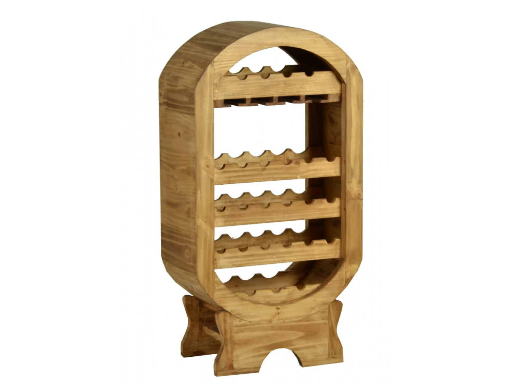 Weinregal Mexico Möbel Landhaus Pinie Honig