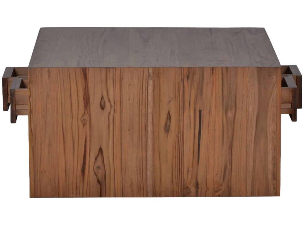 Couchtisch Maharaja Modern Massivholz Teak Braun